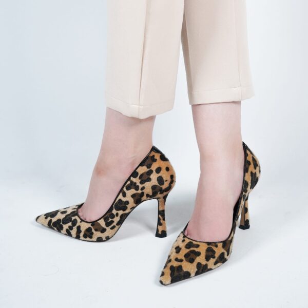 Leopar Desenli Stiletto